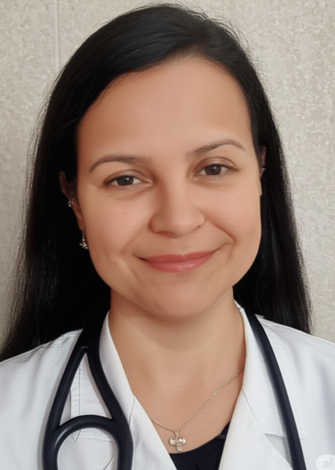 Retrato da Dra. Kerley Cristina, médica veterinária da VetHouse.